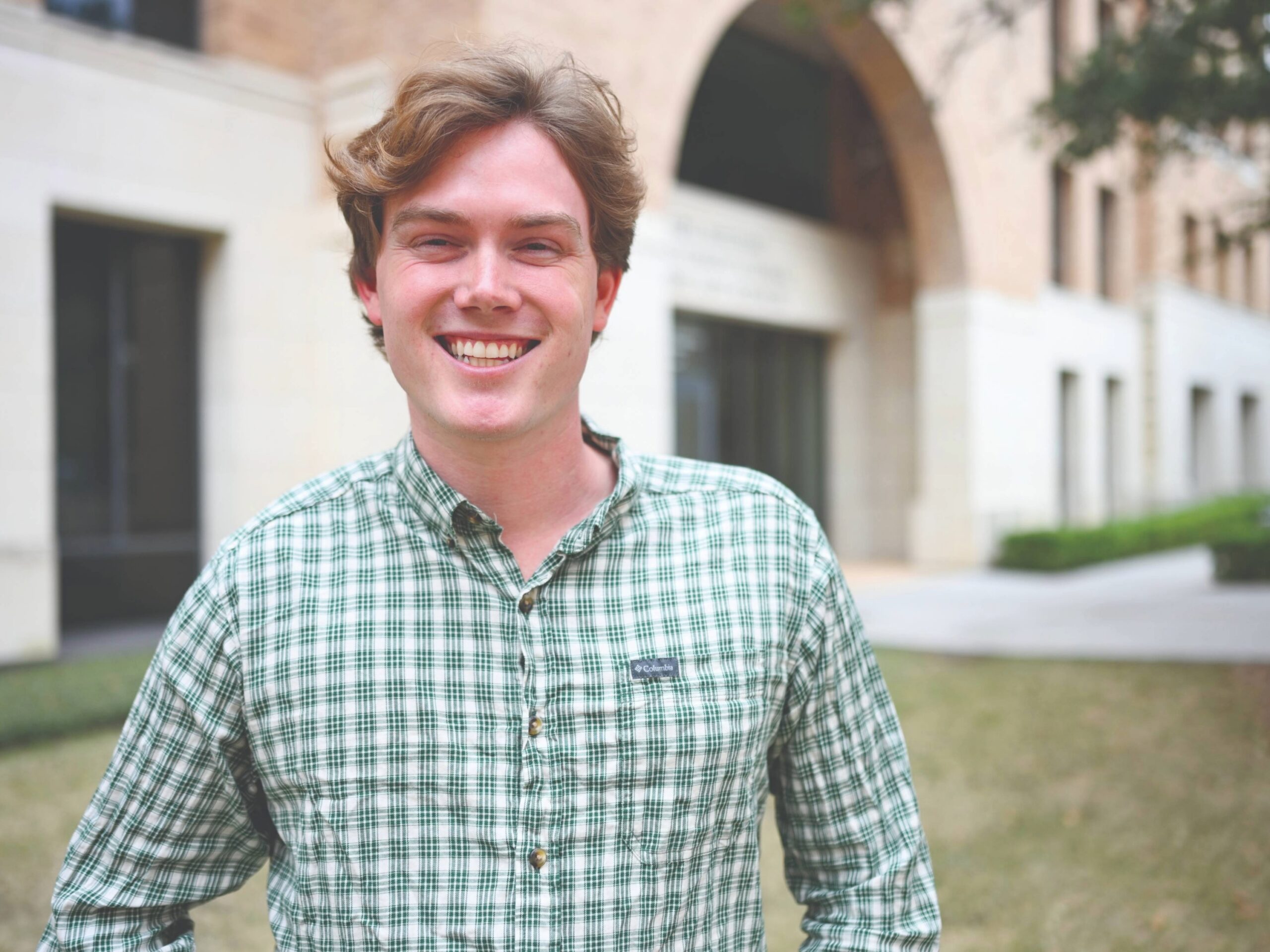 Graduate student Joseph Kirchhoff