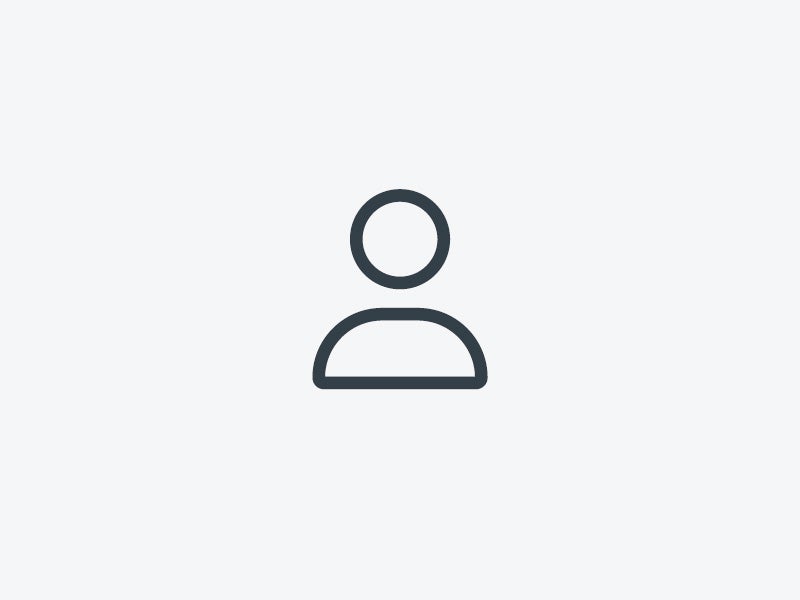 Gender neutral silhouette of person